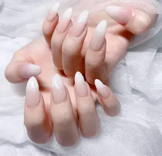 ネイル 🎀藤沢ガーリーネイ ル/長さ出し🎀のネイルデザイン