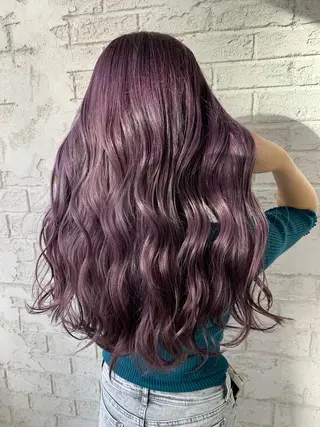 セミロング 🇺🇸ハイライト特 化美容師🇺🇸漆沢のヘアスタイル