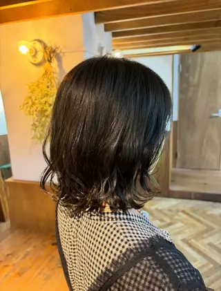 ミディアム カラー ihori所属・中村 芽衣那のヘアスタイル