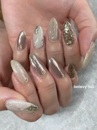 ネイル bellevy所属・藤原 はずきのネイルデザイン