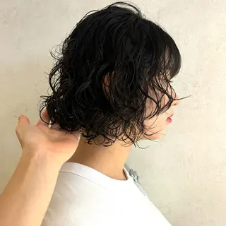 ミディアム パーマ izumi/ ボブ/パーマのヘアスタイル