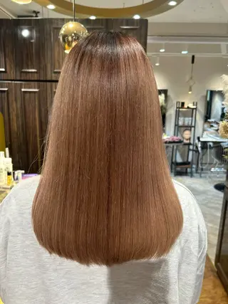 ロング 艶髪カラー🤍ྀི 強矢　美紗希🩷ྀིのヘアスタイル