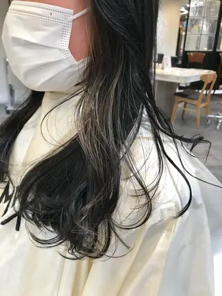 ロング カラー MINX所属・🌈モテるベージュ カラー💕成島 宙のヘアスタイル