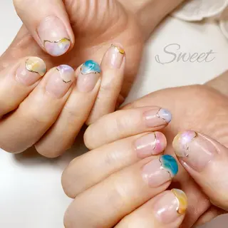 ネイル sweet 仲野陽子のネイルデザイン