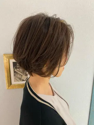 ショート カラー ショート、ボブの達人 東康介✨のヘアスタイル