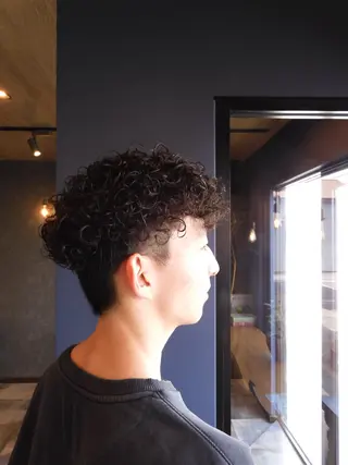 パーマ メンズ add-hair所属・add-hair日下 翔太のヘアスタイル