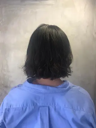 ショート カラー パーマ ヘアアレンジ stylist/蛯谷 珠里のヘアスタイル