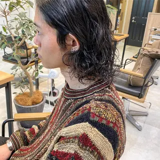 パーマ メンズ パーマ指名No1 /namiのヘアスタイル