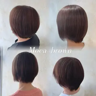 ショート カラー aere AVEDA ゆめが丘ソラトス店所属・艶カラー/髪質改善/ ななのヘアスタイル