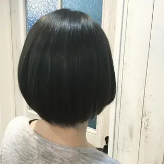 ミディアム カラー パーマ 金崎 新吾のヘアスタイル