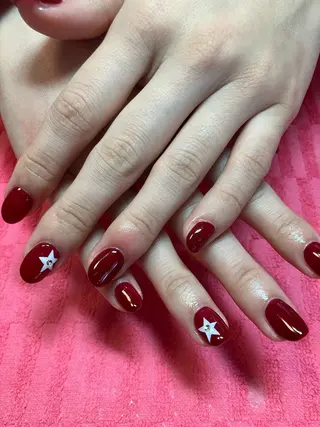 ネイル rukianail 新里のネイルデザイン