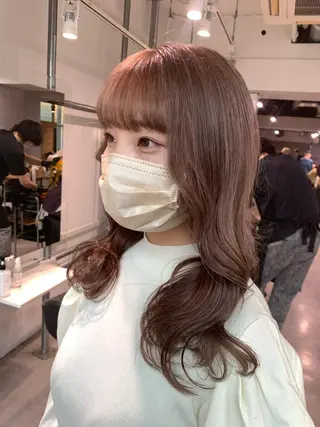 ロング 表参道店大人っぽ ブラウン🪞TOWAのヘアスタイル
