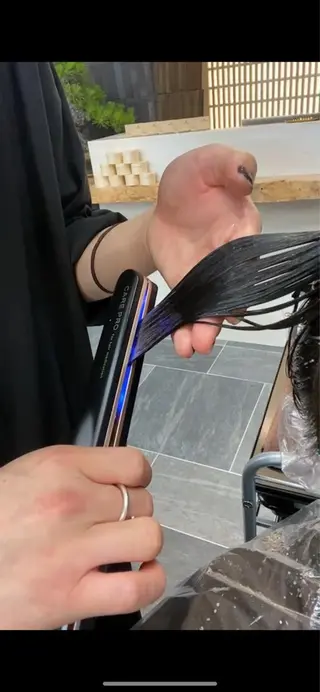 ラテ渋谷所属・【副店長/縮毛矯正】 小野沢駿弥のヘアスタイル