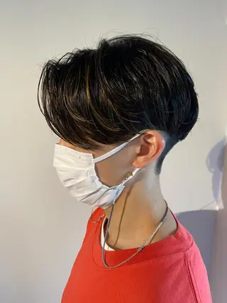 ミディアム カラー パーマ メンズ ☀️Luana☀️ 公式/大通のヘアスタイル