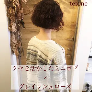 ショート カラー テトネ タカシのヘアスタイル