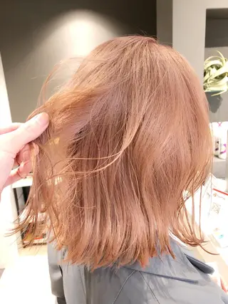 ミディアム カラー 土谷 敦郎のヘアスタイル