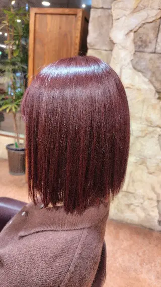 ミディアム 梅原 瑞雪のヘアスタイル