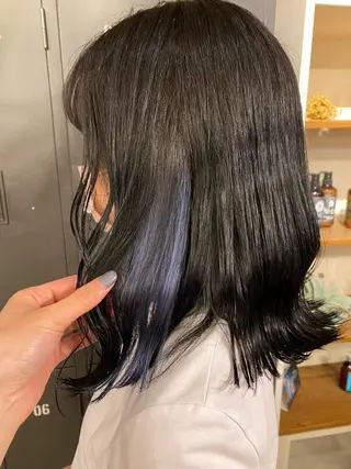 カラー the BRIDGE 加藤みのりのヘアスタイル