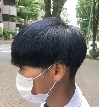 ショート カラー メンズ 韓国風メンズ/毛流れ ヘアなら須田龍世のヘアスタイル