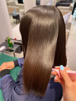 ロング パーマ 銀座/髪質改善/韓国 カラー🍓原田侑依のヘアスタイル