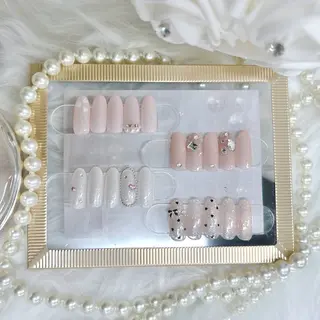 セミロング Ange fast所属・Ange あいかのネイルデザイン