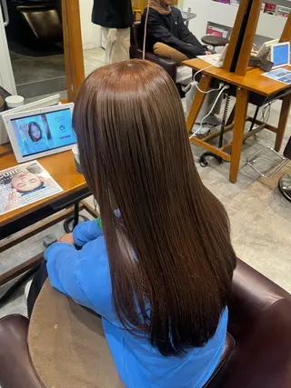 カラー ハイトーン/暖色/ ブリーチ/せいかのヘアスタイル