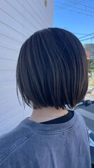 ショート ビヨウシツトリコ よねたにみなのヘアスタイル