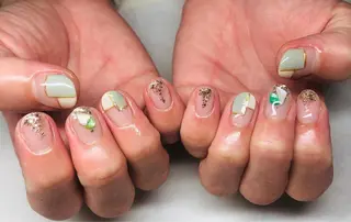 ネイル いちじゅう あおいのネイルデザイン