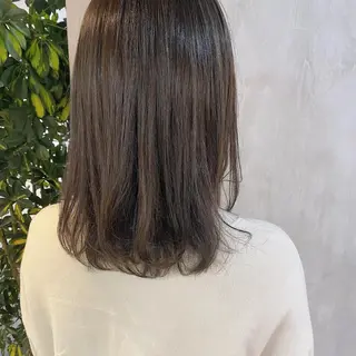 ミディアム カラー ヘアアレンジ stylist/蛯谷 珠里のヘアスタイル