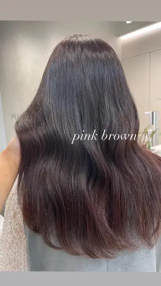 カラー レイヤーカット Kinoのヘアスタイル