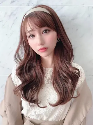 セミロング カラー 美髪/カラー 美容院🌈渡辺隼也のヘアスタイル