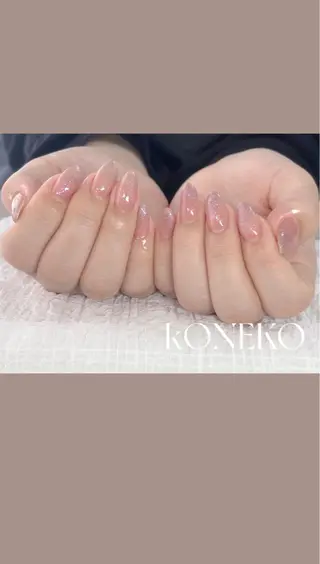 ネイル コネコネイルサロン モデル用のネイルデザイン