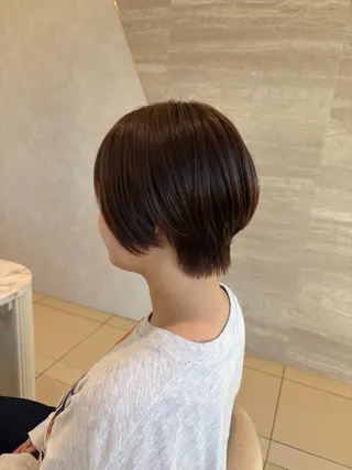 ショート 笹川 聖奈のヘアスタイル