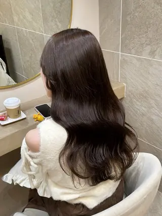 セミロング 🍑韓国girly Saaya🍑🪄のヘアスタイル