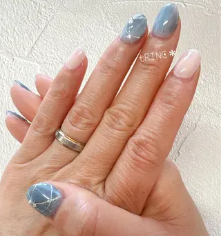 ネイル tRING＊ しいの木台のネイルデザイン