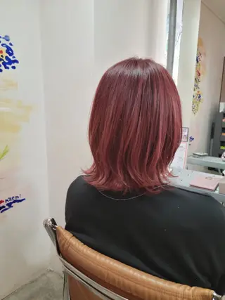 カラー ミディアム coii コイ【原宿/表参道】のヘアスタイル