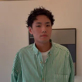 ショート パーマ メンズ 大矢瑛翔 ショート/パーマのヘアスタイル