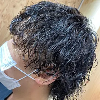 パーマ メンズ メンズブリーチカラー /パーマ ごーた立川のヘアスタイル