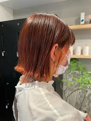 ミディアム カラー SALOWIN下北沢所属・hazuki 🌝のヘアスタイル