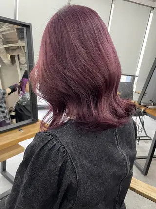 ミディアム 梅田韓国ヘア kiara🩷彡のヘアスタイル