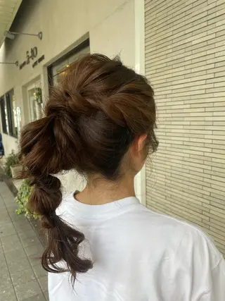ヘアアレンジ hair room   a-to所属・Suzuki gakutoのヘアスタイル