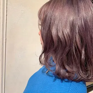 ミディアム カラー 銀座🤍ボブ/ ミディアム/佐野夢美のヘアスタイル