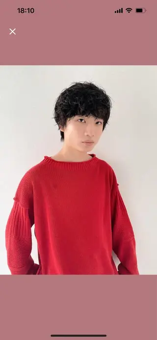 パーマ メンズ 藤澤 春菜  /  ACAのヘアスタイル