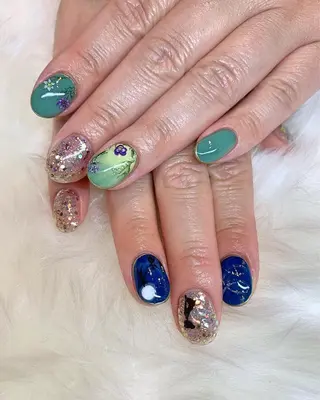 ネイル glow_ nailのネイルデザイン