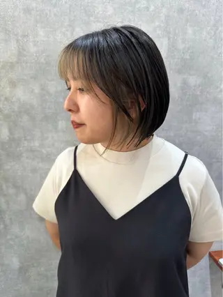 ショート カラー C'LD Hair Produce【シールドヘアープロデュース】所属・シールドヘアー/那覇 /縮毛矯正/ブリーチのヘアスタイル