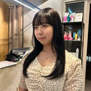 ロング カラー じゅわっと暖色カラー 🍊Moemiのヘアスタイル