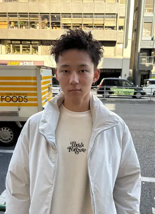 ショート パーマ charme所属・💈メンズカット ✂︎伊藤大輝💈のヘアスタイル