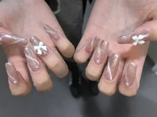 ネイル na🎀🎀na ちゅるちゅるのネイルデザイン