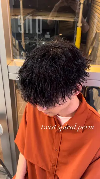 パーマ メンズ パーマ支持率No.1 ❤️‍🔥安成弾のヘアスタイル