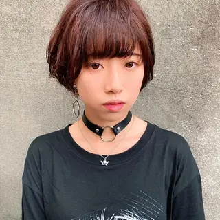 ショート カラー CODE.LINE所属・中川 竜誠のヘアスタイル